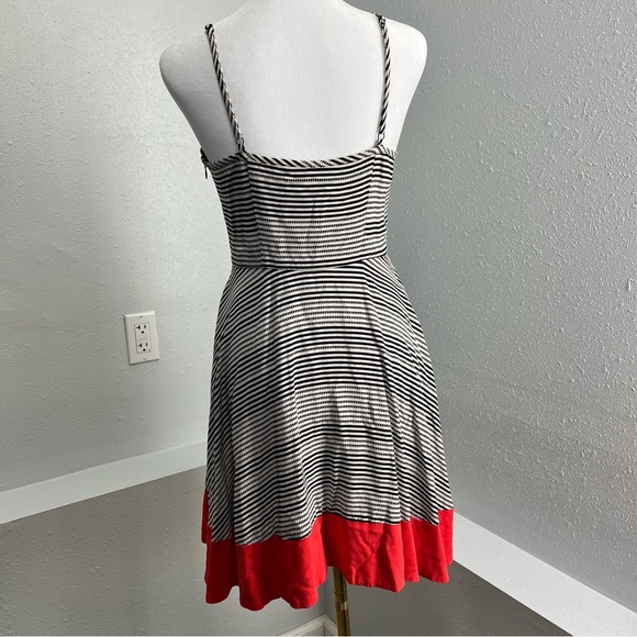 Jack By BB Dakota Steve Madden Nash Striped Sleeveless Dress Size 4 - Picture 5 of 11